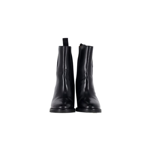 Isabel Marant Deline Ankle Boots in Black Leather - Picture 3 of 7